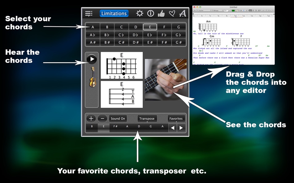 Ukulele Chords Lite - 1.23 - (macOS)