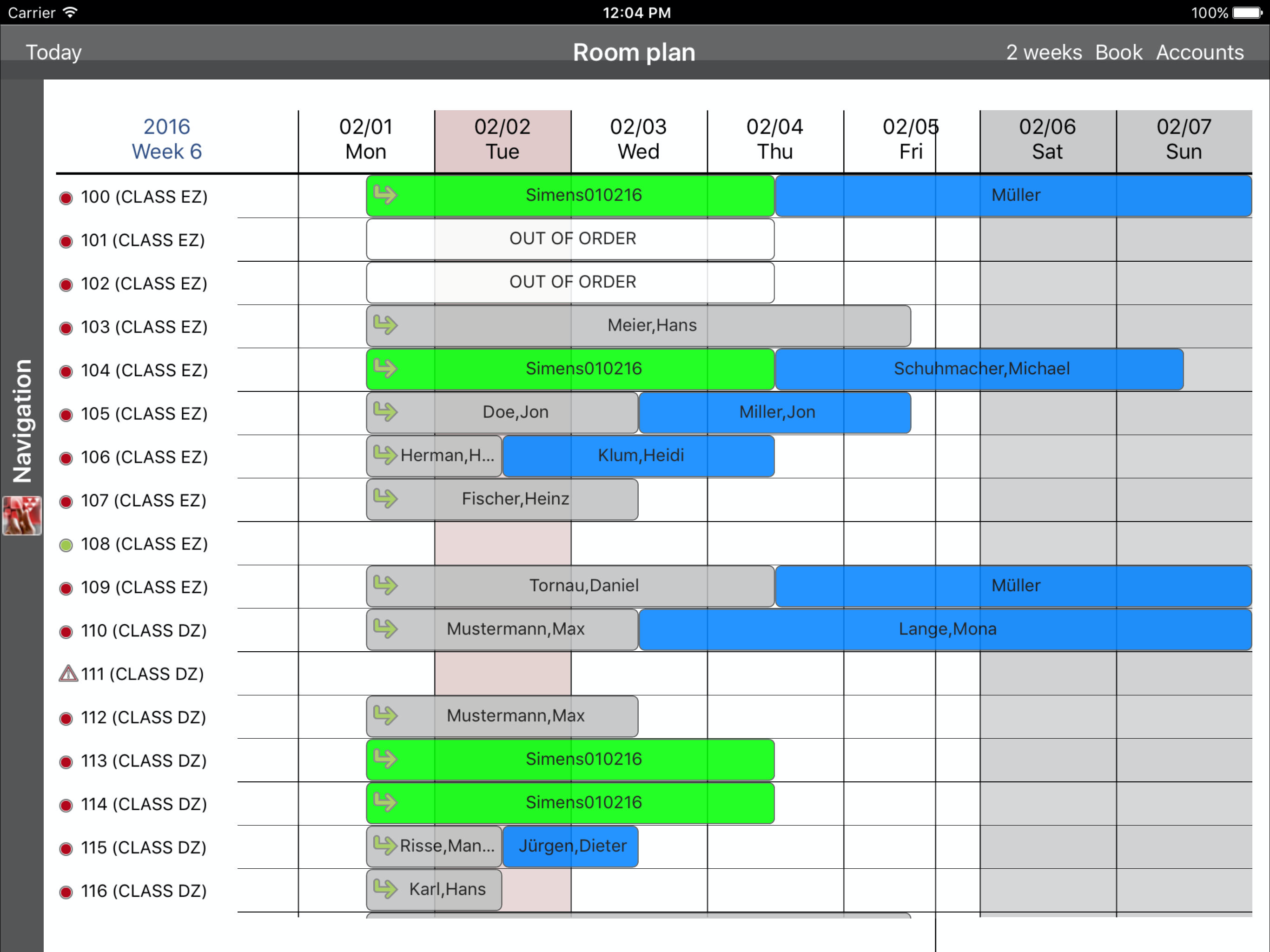 protel for iPad screenshot 2