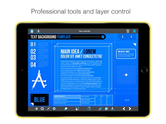 Foto Graphic Creator Studio iPad app afbeelding 4