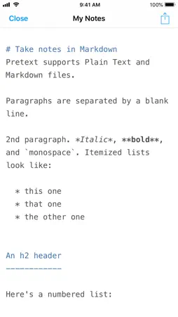 Pretext screenshot 1