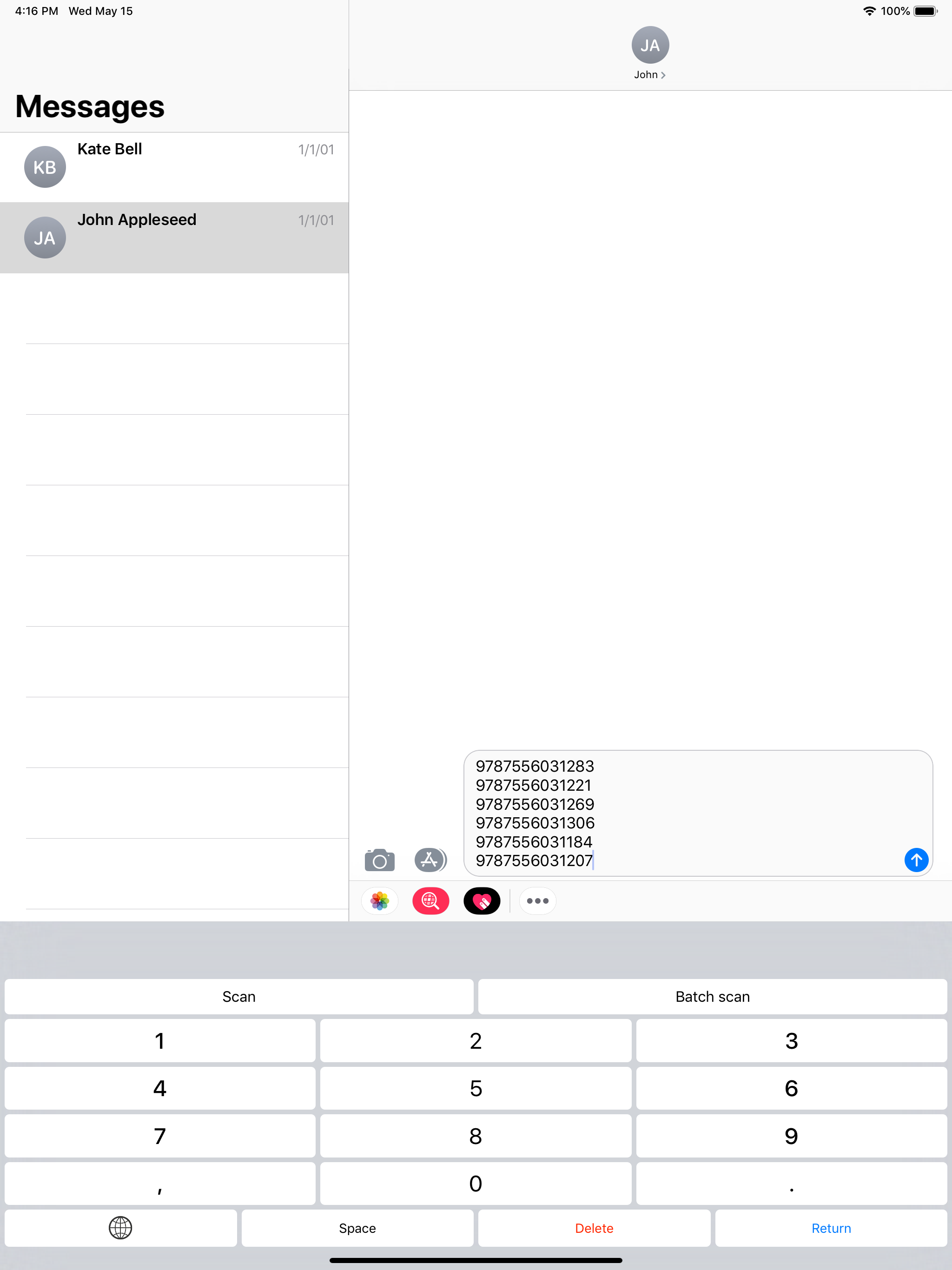 Barcode Keyboard - BarcodeKey