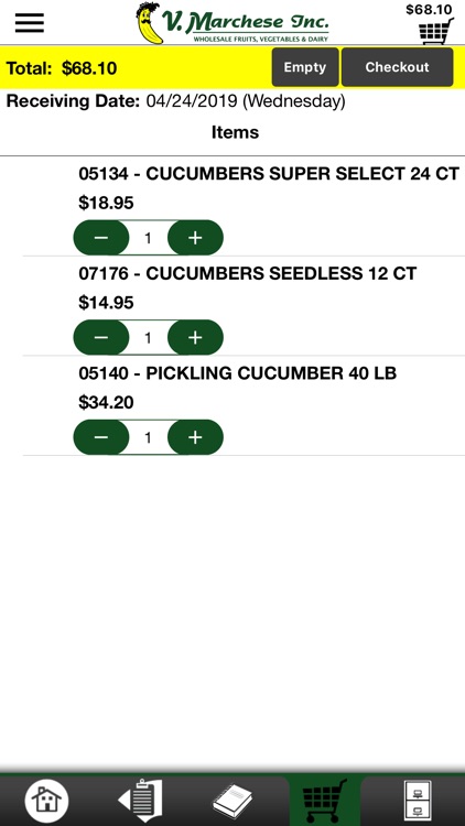 V. Marchese Checkout screenshot-4