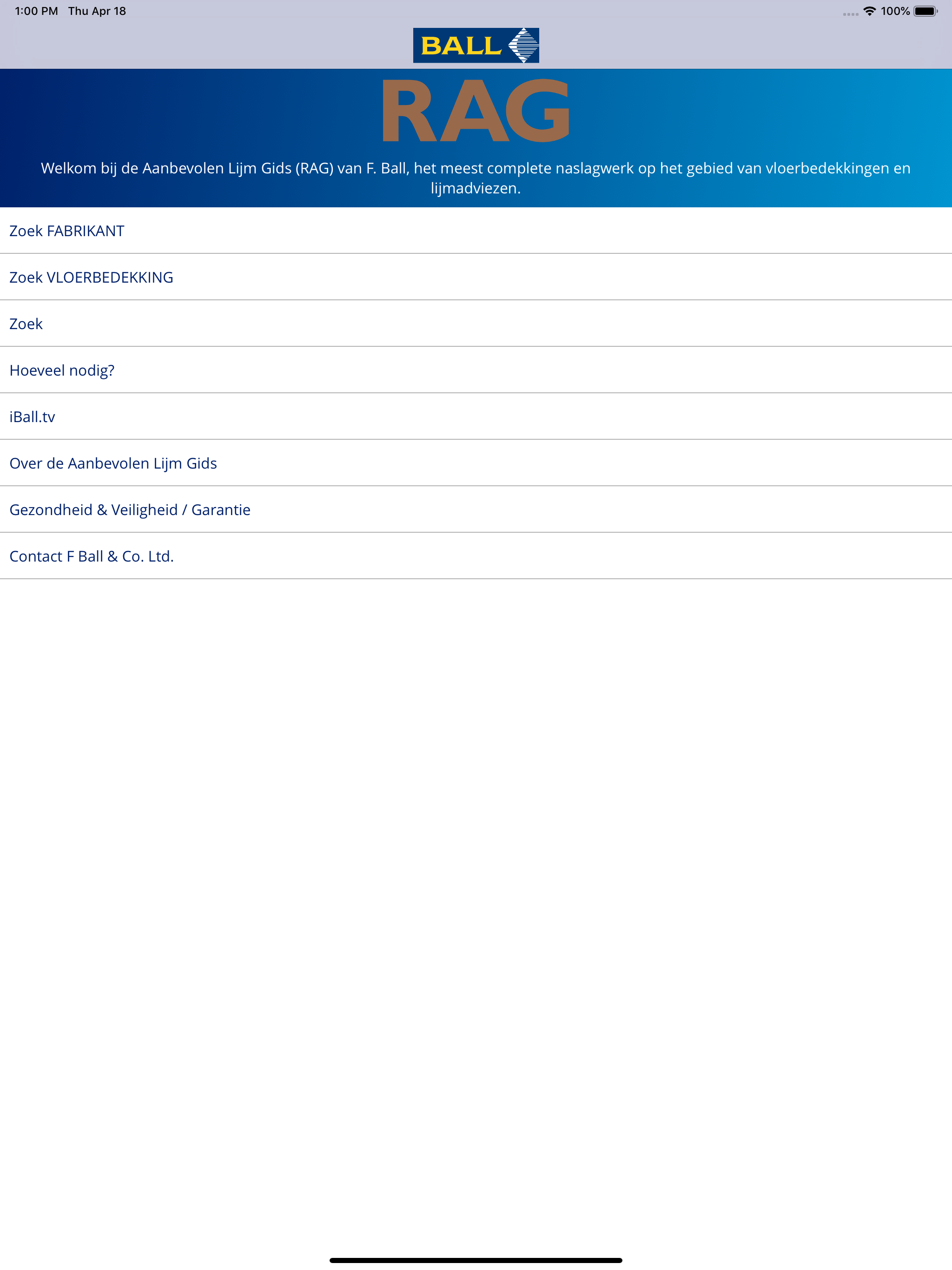 Aanbevolen Lijm Gids (RAG) screenshot 5