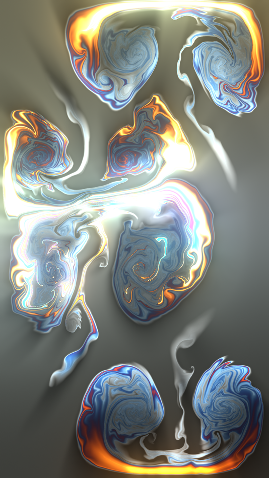 #8. Fluid Simulation (iOS) 由: Pavel Dobryakov