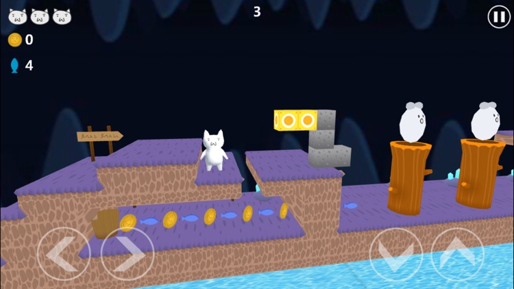 Super White Cat Adventure