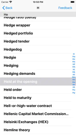 Game screenshot Harvey's Financial Glossary + apk
