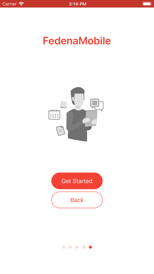 #2. Fedena Mobile App (iOS) Podle: Foradian Technologies