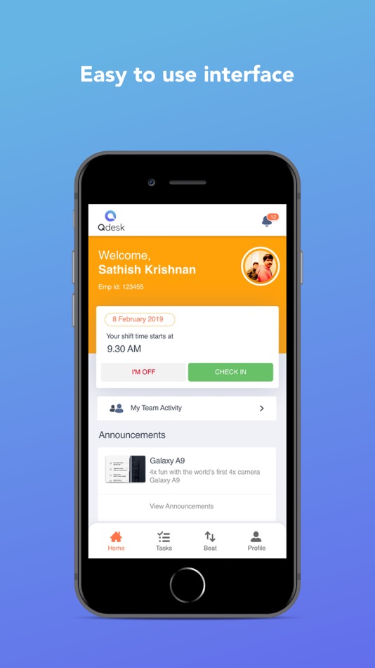 #2. QDesk (iOS) Podle: Quess Corp Limited