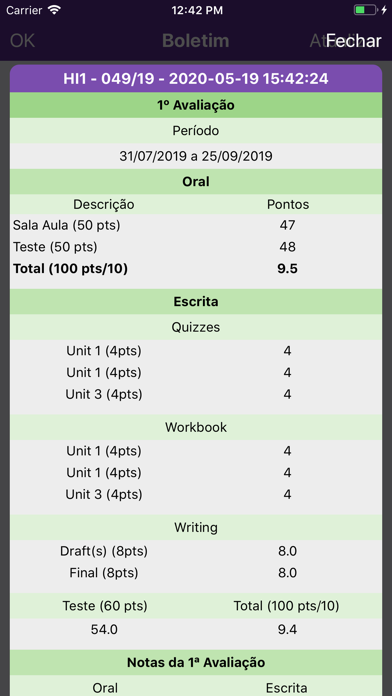 App screenshot