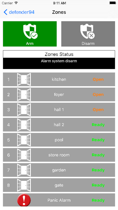 Screenshot #3 pour defender alarm