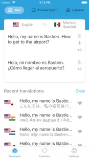 translator · iphone screenshot 1