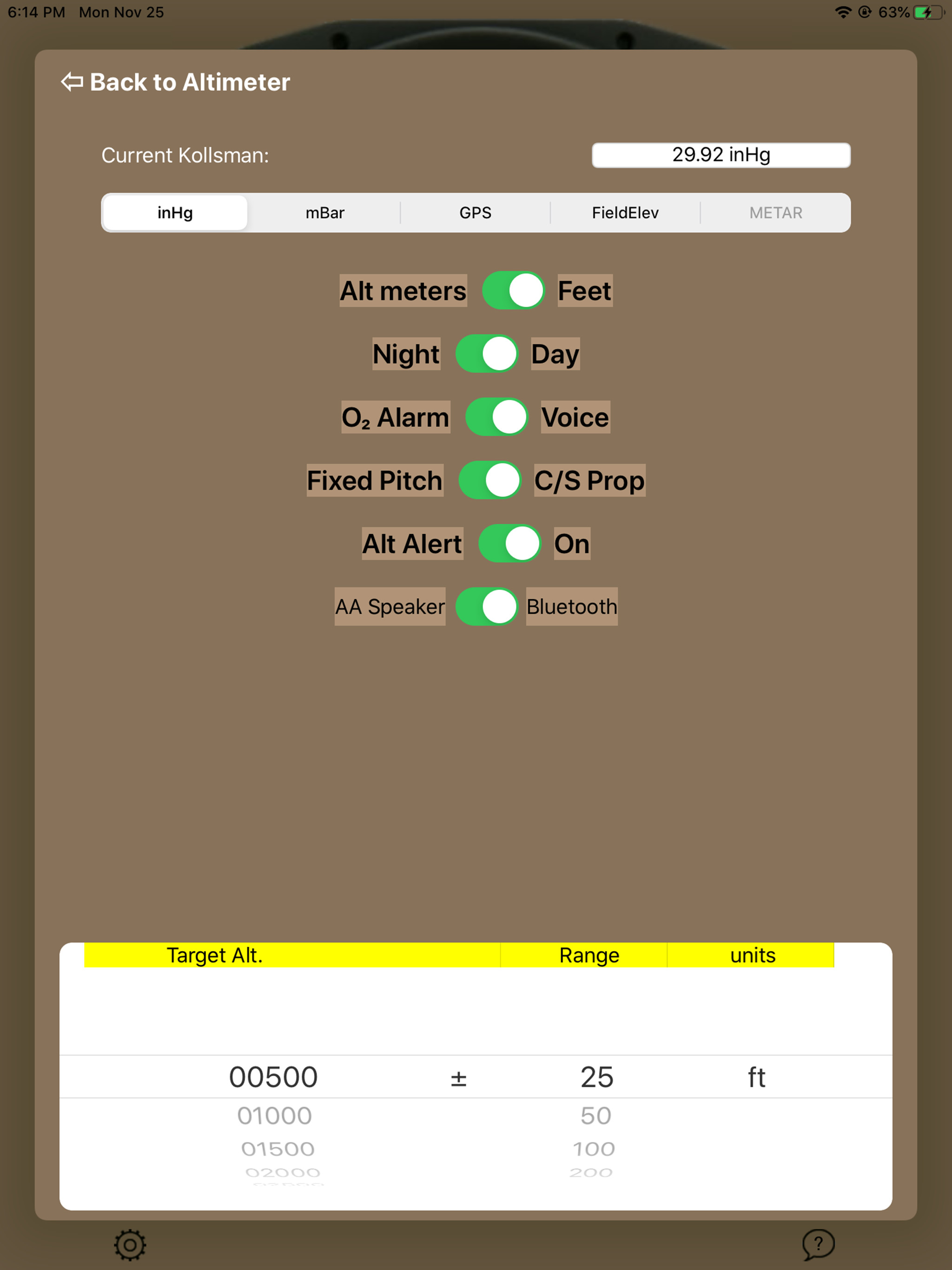 avAltimeter screenshot 9