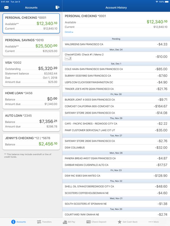 Screenshot #5 pour Town & Country FCU Mobile