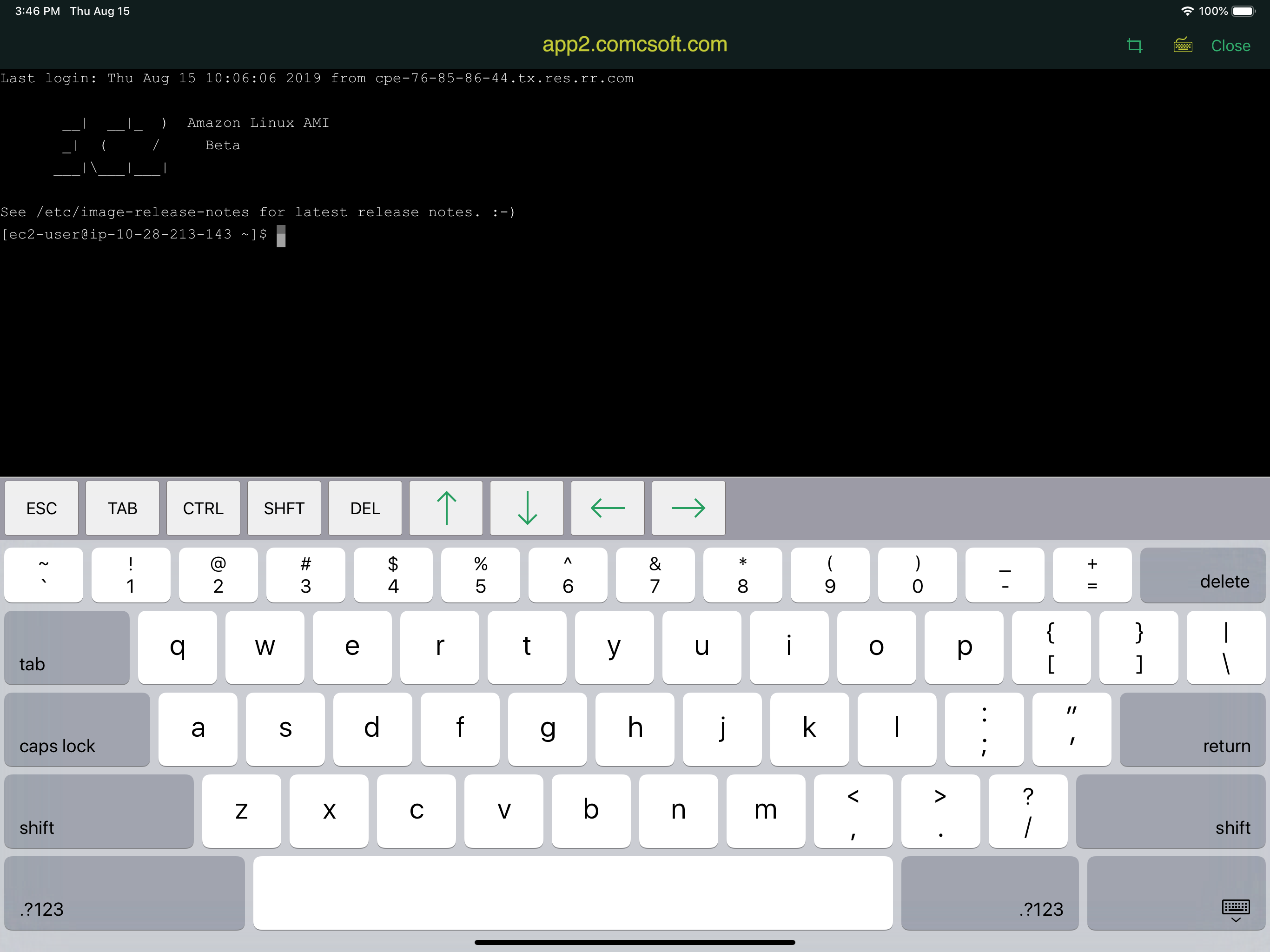 iTerminal - SSH Telnet Client