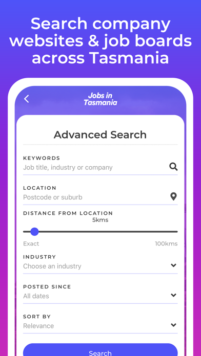 Jobs in Tasmania Screenshot