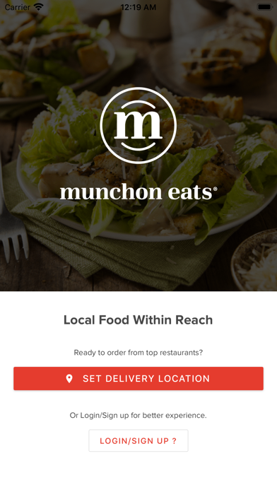 MunchOn Eats Screenshot 1 - AppWisp.com MunchOn Eats Screenshot 1 - AppWisp.com