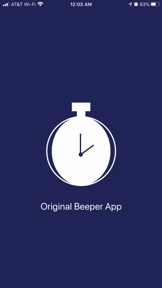 Original Beeper App screenshot