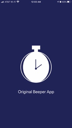 Original Beeper App screenshot 1