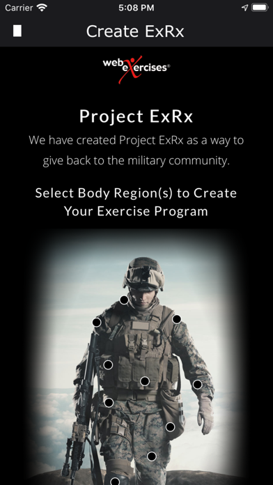 App screenshot