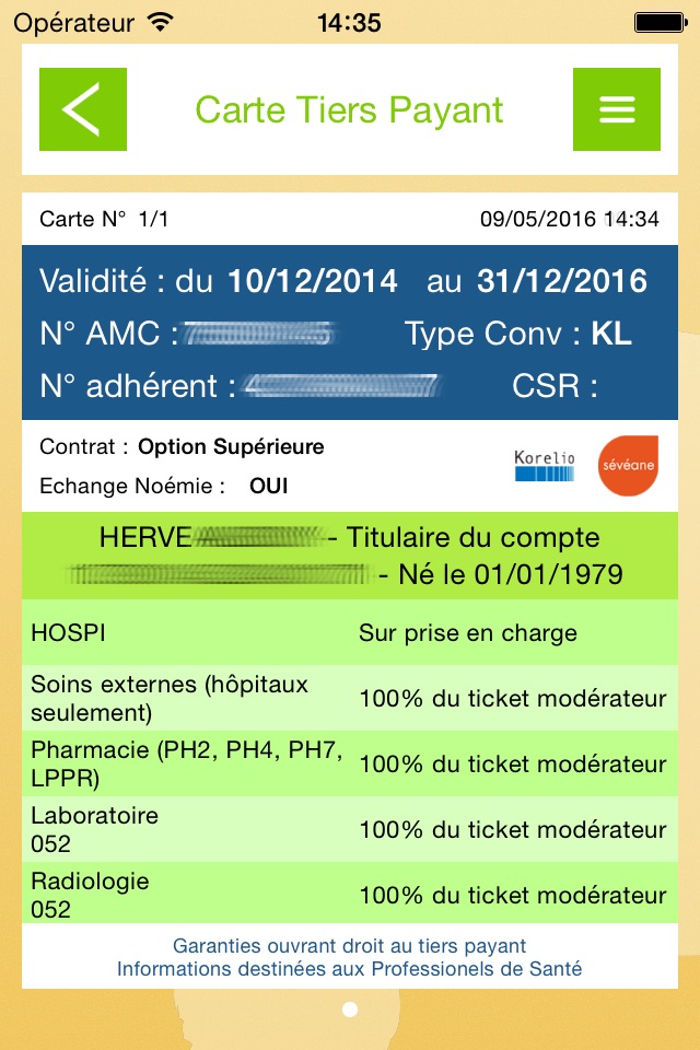 IRP AUTO Santé screenshot 2