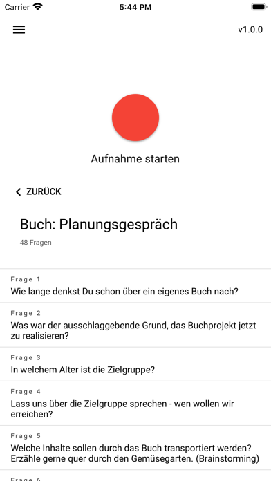 Screenshot #2 pour AutorenClub Recorder
