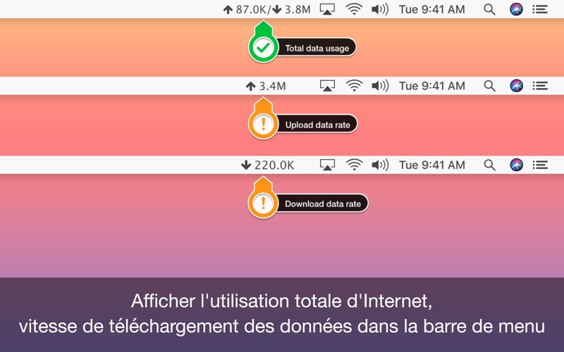 Screenshot #1 pour TransData Track Internet Usage