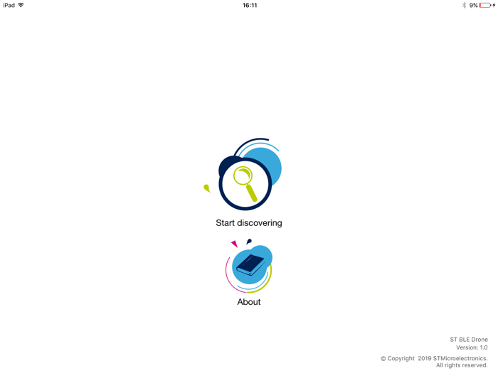 ST BLE Drone