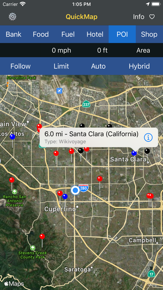 #2. QuickMap World (iOS) Podle: Al GROSS