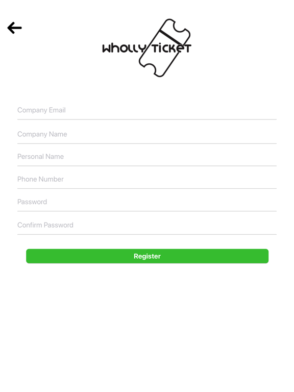 Wholly Ticket iPad screenshot 3 - Entertainment app