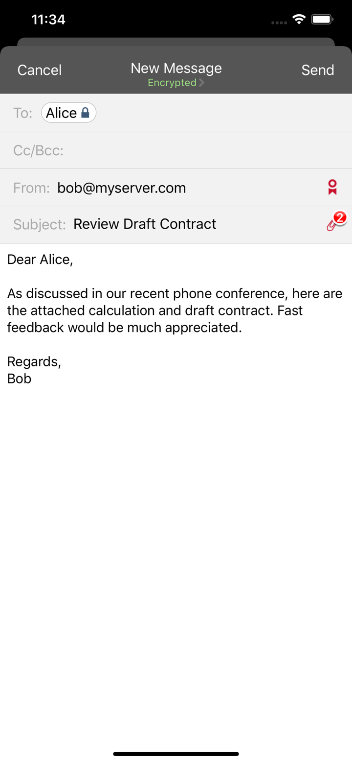 Z1 MyCrypt screenshot 2