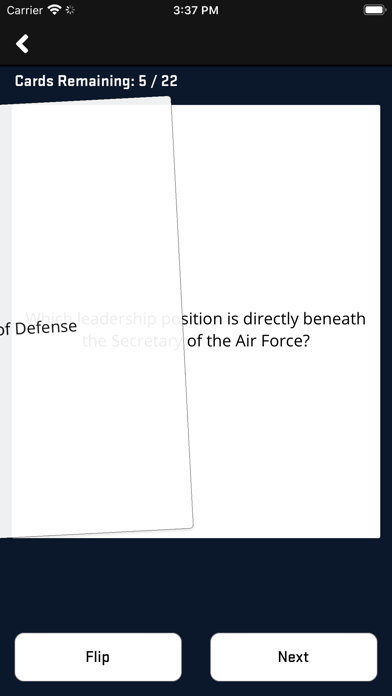 USAF Delayed Entry Program Screenshot