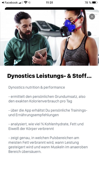Charisma Fitnessstudio Screenshot