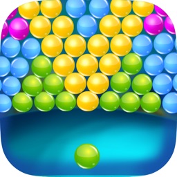 bonbons à bulles: tir à bulles