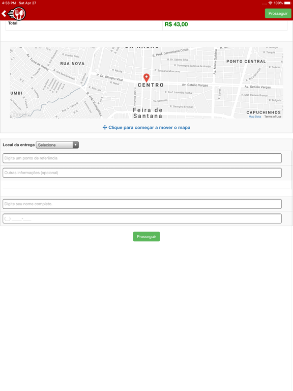 FS Delivery iPad screenshot 4 - Shopping app