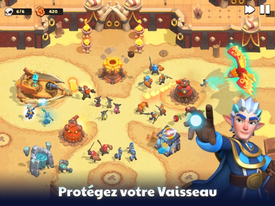 Screenshot #5 pour Wild Sky TD:Tower Defense Coop