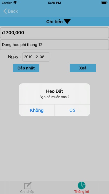 Heo Đất - Quản Lý Chi Tiêu screenshot-3