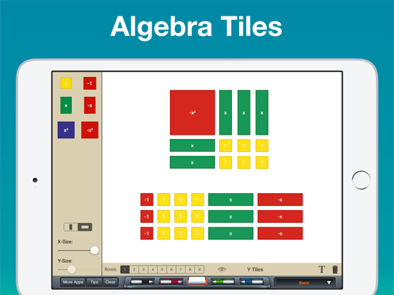 Screenshot #4 pour Algebra Tiles