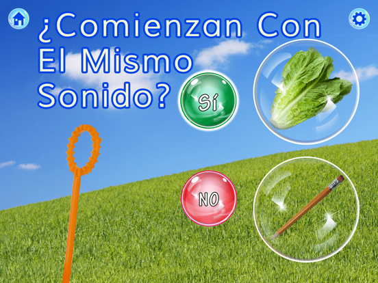 BURBUJAS  FONÉTICAS iPad screenshot 4 - Education app