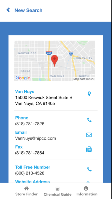Harrington's Chemical Guide iPhone screenshot 4 - Reference app