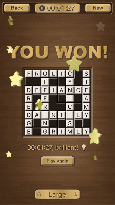 Crossword Jigsaw Puzzles Screenshot