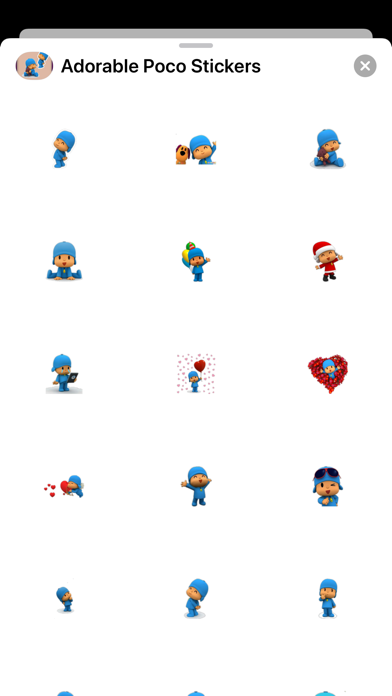 Screenshot #2 pour New Adorable Yo Poco Stickers
