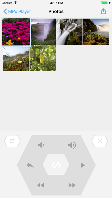 MPx Player iPhone screenshot 4 - Music app