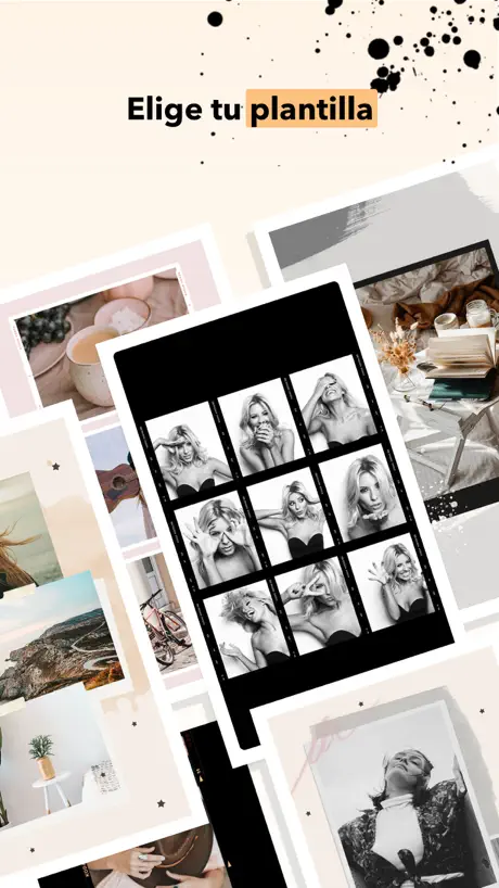 Pic collage, fonts and filters