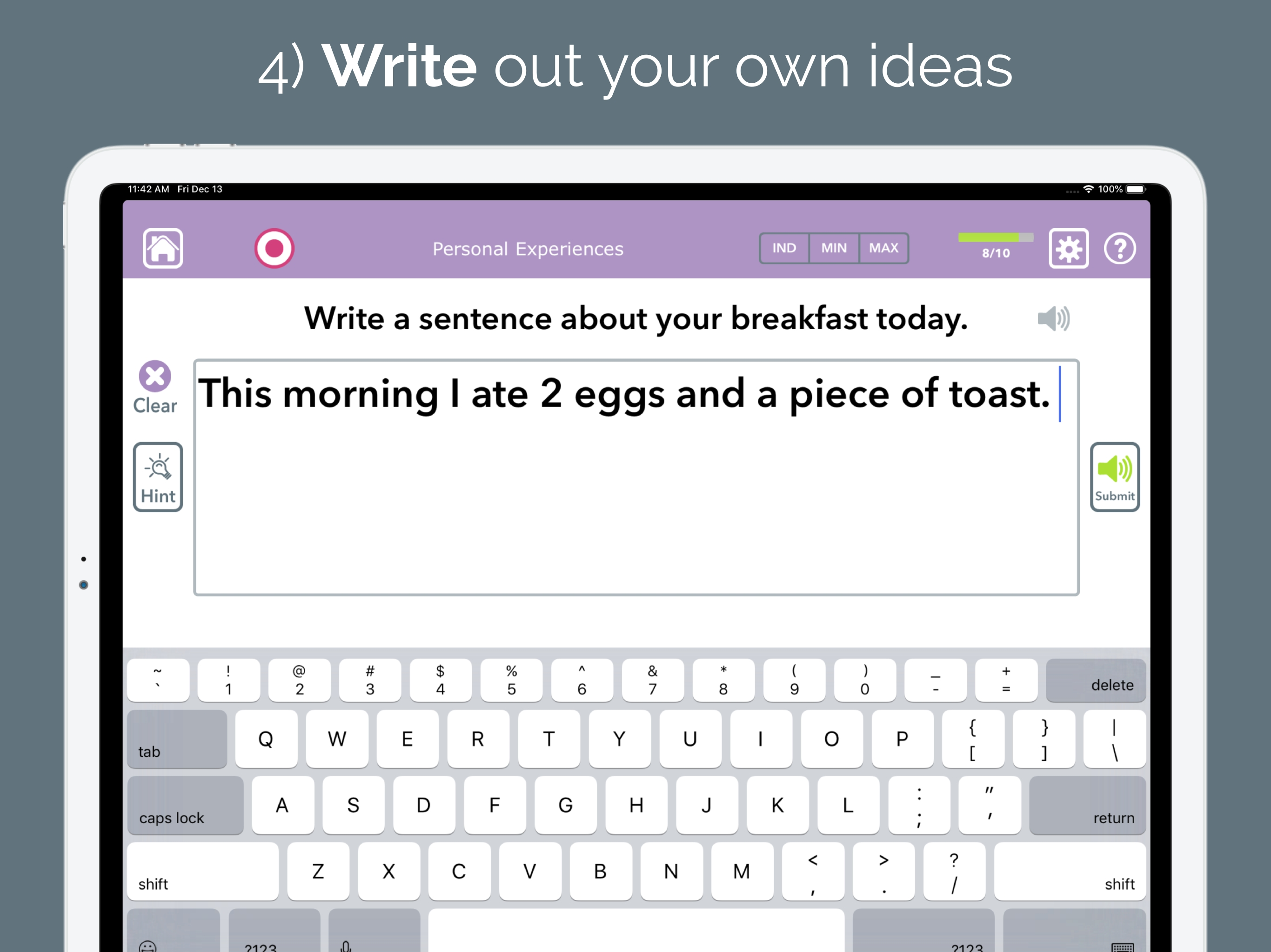 Advanced Writing Therapy screenshot 10