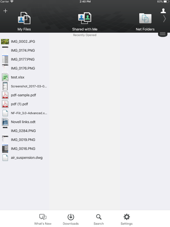 Screenshot #5 pour Micro Focus Filr