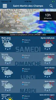 infoclimat iPhone Captures Décran 4