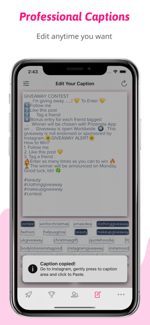 Prizensta-Raffle Assistant(圖4)-速報App