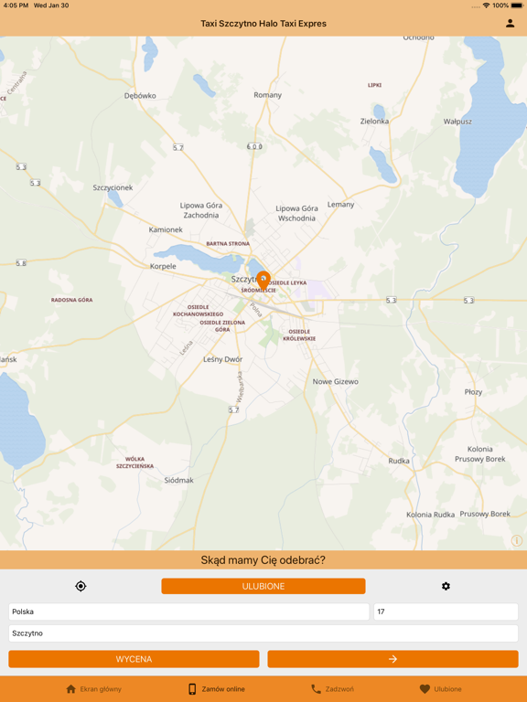 Screenshot #6 pour Taxi Szczytno Halo Taxi Expres