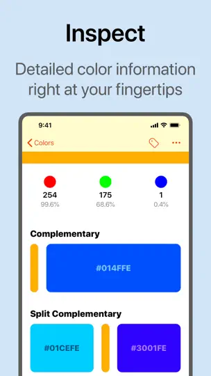 Capture d'écran de Colordrop: Color Picker sur iPhone 2