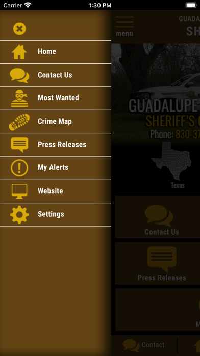 Guadalupe County TX Sheriff screenshot 2